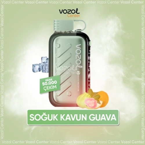 Vozol Gear Ice & Sweet 50000 Guava Melon Ice