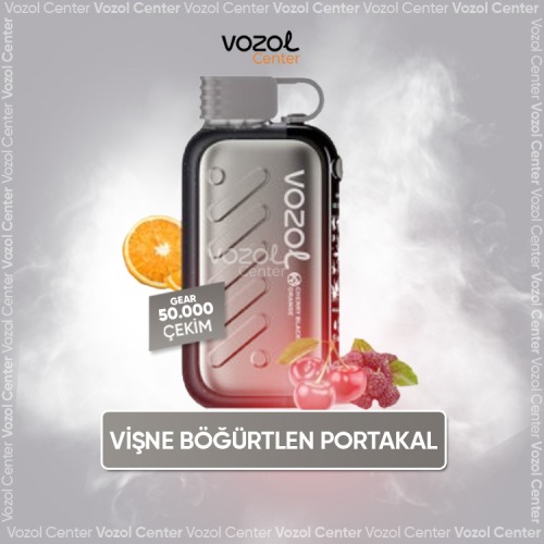 Vozol Gear Ice & Sweet 50000 Cherry Blackberry Orange