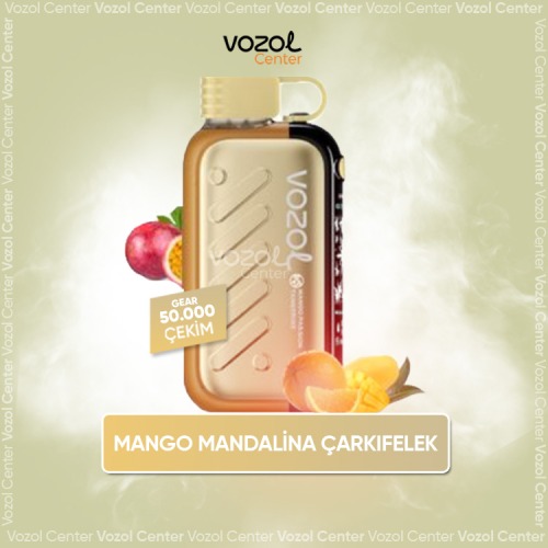 Vozol Gear Ice & Sweet 50000 Mango Passion Tangerine