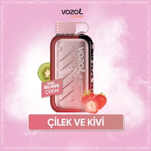 Vozol Gear Ice & Sweet 50000 Strawberry Kiwi
