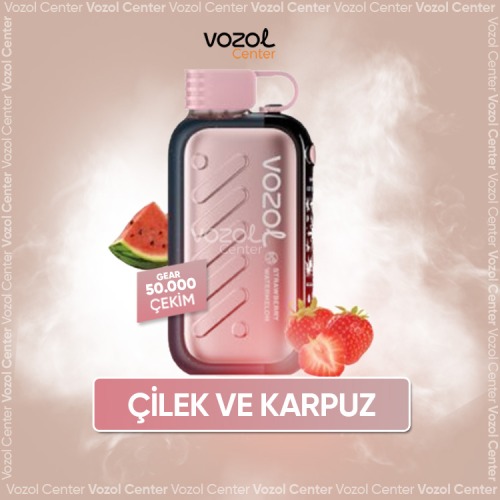 Vozol Gear Ice & Sweet 50000 Strawberry Watermelon