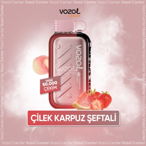 Vozol Gear Ice & Sweet 50000 Strawmelon Peach