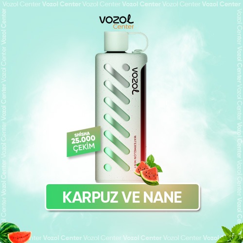 Vozol Gear Shisha 25000 Watermelon Mınt