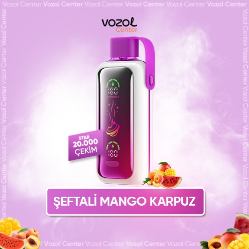Vozol Star 20000 Peach Mango Watermelon