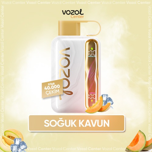 Vozol Star 40000 Melon İce