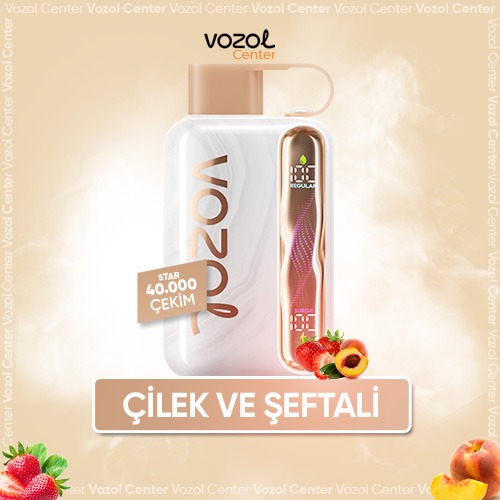 Vozol Star 40000 Strawmelon Peach